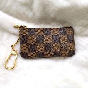 Damier Ebene Pouch and Key holder
